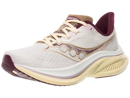 Saucony Endorphin Speed 5\Womens Shoes\Ivory/Maroon