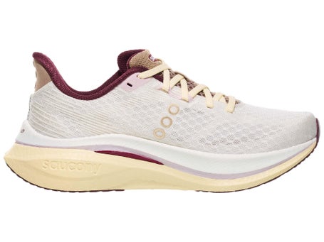 Saucony Endorphin Speed 5\Womens Shoes\Ivory/Maroon