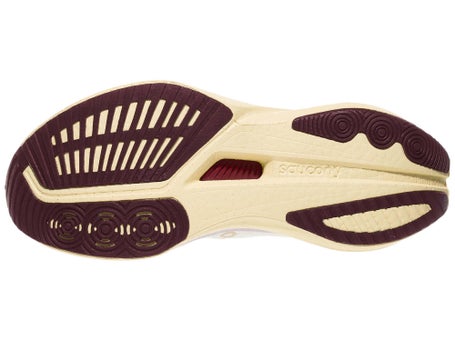Saucony Endorphin Speed 5\Womens Shoes\Ivory/Maroon