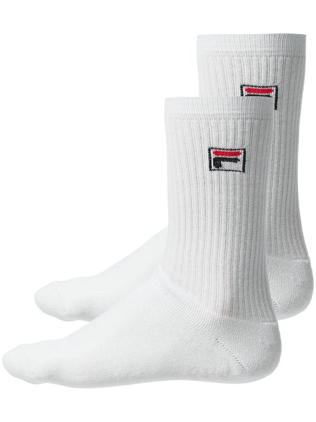 Fila Mens Crew Sport Socks - 2 Pack