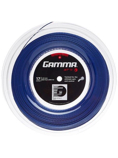 Gamma Jet 1.22mm Tennissaite 200m Rolle