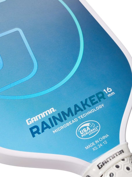 Raquette de Pickleball Gamma Rainmaker 16 bleue
