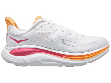 HOKA Clifton 10 Damen Laufschuhe Weiß Electric