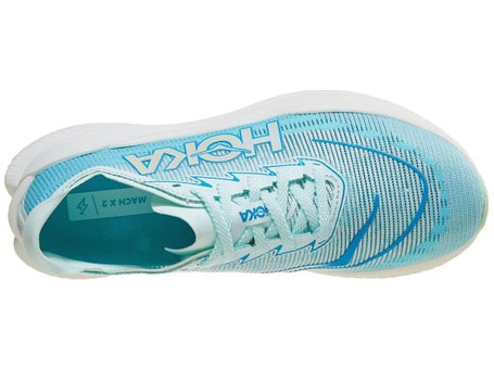 Chaussures Femme HOKA Mach X 2 Snow Melt Blue Spark