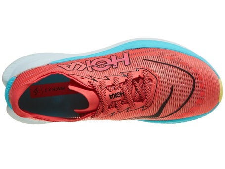 HOKA Mach X 2\Womens Shoes\Grapefruit/Electric Coral