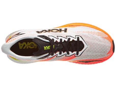 HOKA Mach X 3 Herren Laufschuh White Tangerine