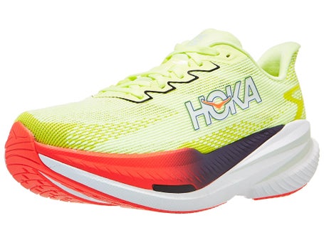 HOKA Mach X 3\Mens Shoes\Neon Yuzu/Squid Ink