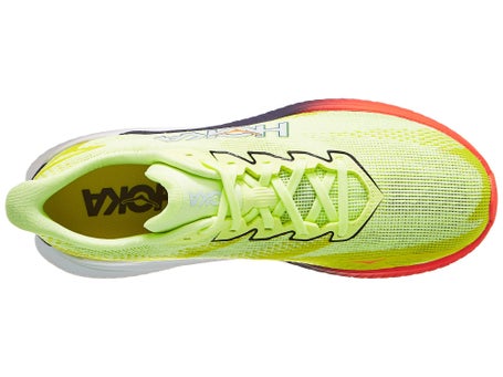 HOKA Mach X 3\Mens Shoes\Neon Yuzu/Squid Ink