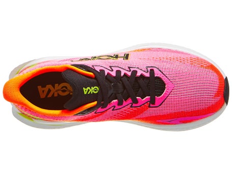 Zapatillas mujer HOKA Mach X 3 Neon Rose Neon Tangerine