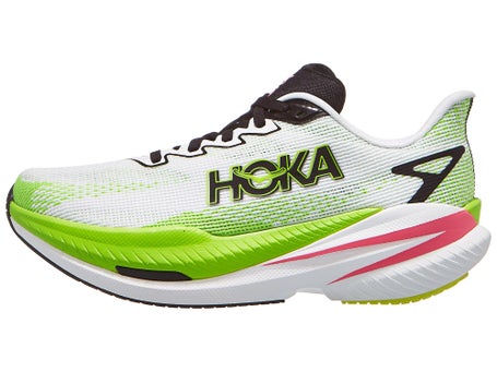 Chaussures Femme HOKA Mach X 3 White Neon Lime