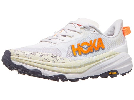 Zapatillas mujer HOKA Speedgoat 6 Blanco Neon Tangerine