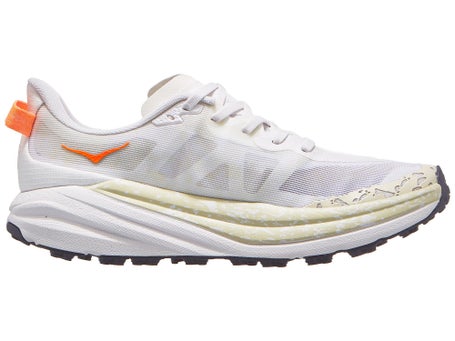 Zapatillas mujer HOKA Speedgoat 6 Blanco Neon Tangerine