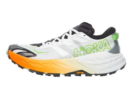 HOKA Speedgoat 7\Mens Shoes\Frost/Neon Tangerine
