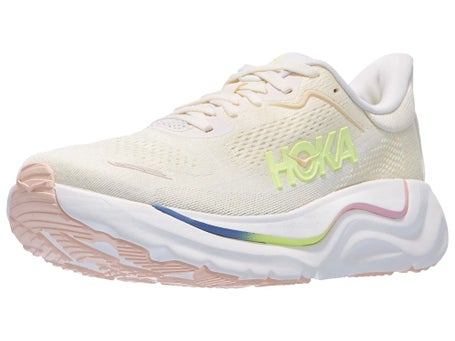 HOKA Arahi 9\Womens Shoes\Vintage Yellow/Alabaster
