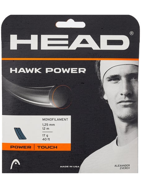 HEAD Hawk Power 1.25mm Tennissaite 12,2m Set
