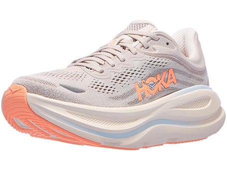 HOKA Bondi 9\Womens Shoes\River Rock Grey/Mineral Ore