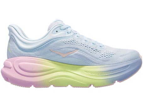 HOKA Bondi 9\Womens Shoes\Glimmering Blue/Overcast