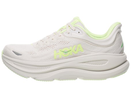 HOKA Bondi 9\Mens Shoes\Grout/Neon Yuzu