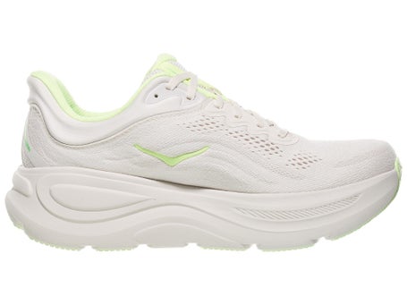 HOKA Bondi 9\Mens Shoes\Grout/Neon Yuzu