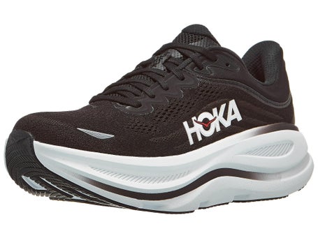 HOKA Bondi 9 Herren Laufschuhe Black Vermillion