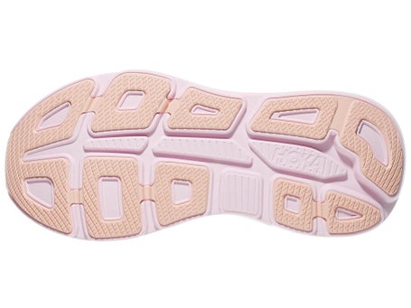 HOKA Bondi 9\Womens Shoes\Lilac Cream/ Tangerine Glow