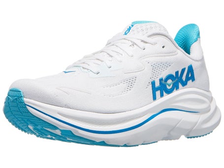 Chaussures Homme HOKA Clifton 10 Blanc Bleu ciel