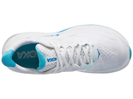Chaussures Homme HOKA Clifton 10 Blanc Bleu ciel
