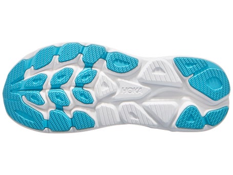 Chaussures Homme HOKA Clifton 10 Blanc Bleu ciel
