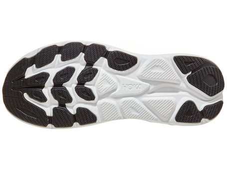 HOKA Clifton 10 Wide\Mens Shoes\Black/White
