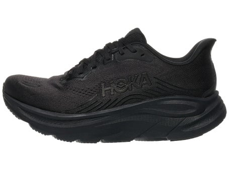 HOKA Clifton 11 Wide\Mens Shoes\Black/Black