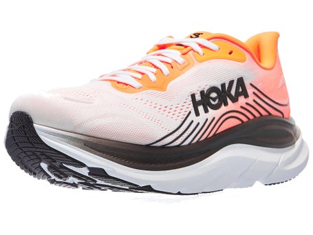 HOKA Clifton 11 Breit Herren Laufschuh Neon Tangerine