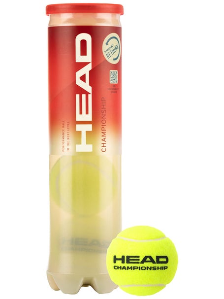 Tubo de 4 pelotas HEAD Championship