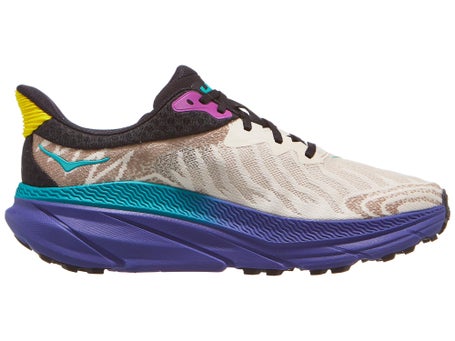 Scarpe HOKA Challenger 7 Outmeal Mountain Iris Uomo