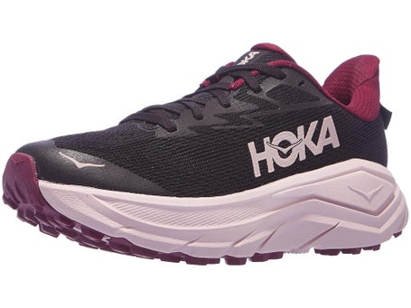 Scarpe HOKA Challenger 8 Black Pink Opal Donna
