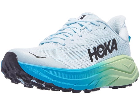 Scarpe HOKA Challenger 8 Glimmer Blue Tart Apple Donna
