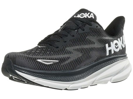 HOKA Clifton 9 Herren Laufschuh Schwarz Weiß