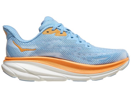 Hoka Clifton 9 Wide Road Running Shoes - Womens, Airy Blue/Ice Water, 10D,  1132211-ABIW-10D — Womens Shoe Size: 10 US, Gender: Female, Age Group