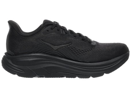 HOKA Clifton 11 Wide\Womens Shoes\Black/Black