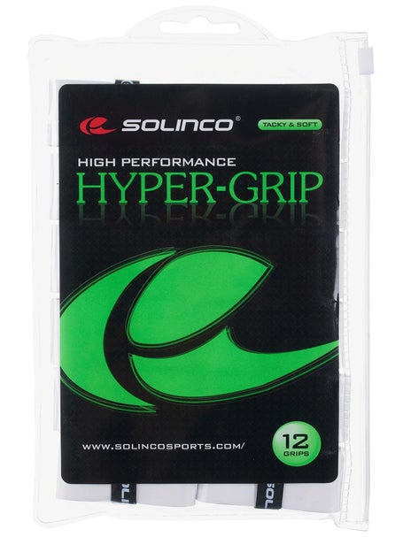 Solinco Hyper Overgrip White 12 Pack