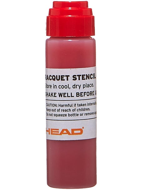 Head Stencil Ink Red