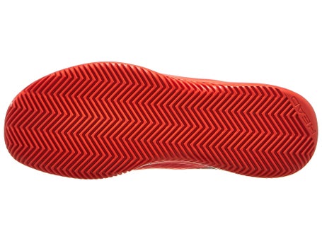 HEAD Revolt Pro 4.5 SANDPLATZ Kinderschuh Rot Dunkelblau