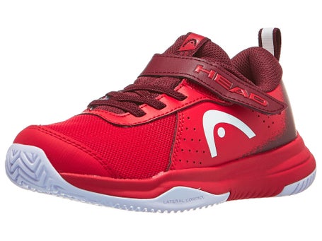 HEAD Sprint Velcro 4.0 Kinder Tennisschuh Rot