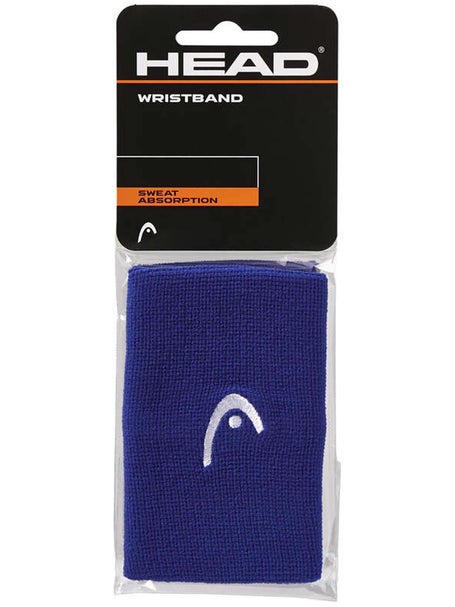 HEAD Wristbands Logo Large Blue