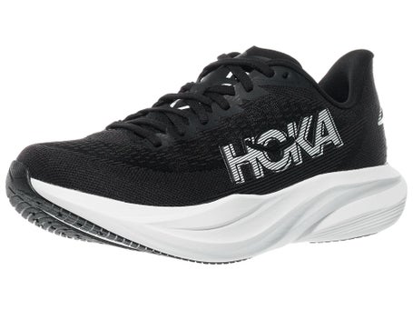 HOKA Mach 7\Mens Shoes\Black/White