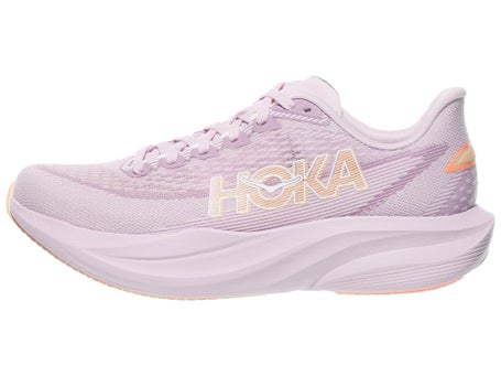 HOKA Mach 7\Womens Shoes\Lilac Cream/Tangerine Glow
