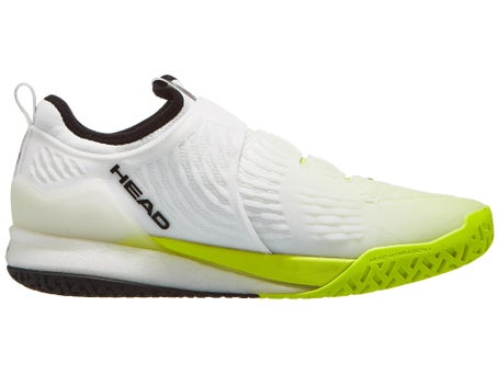 Chaussures Homme HEAD Endure Pro BOA Blanc Jaune TOUTES SURFACES