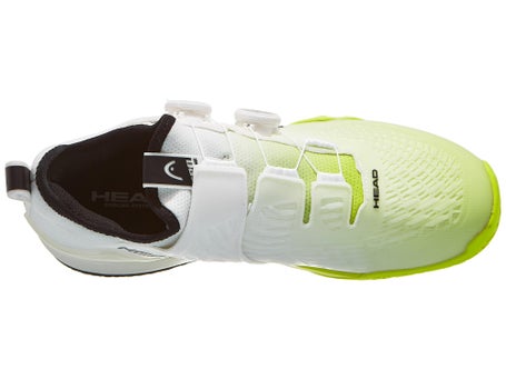 Chaussures Homme HEAD Endure Pro BOA Blanc Jaune TOUTES SURFACES