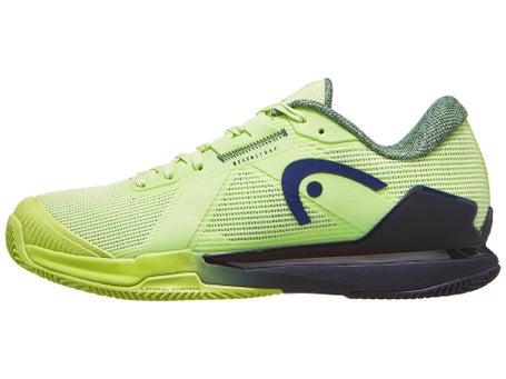HEAD Sprint Pro 4.0 Clay\Lime/Navy Mens Shoes