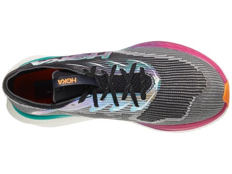 Chaussures Unisexe HOKA Cielo X1 Black Electric Aqua