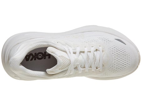 HOKA Bondi 9\Womens Shoes\White/White
